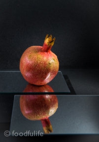 Pomegranate with mirrors